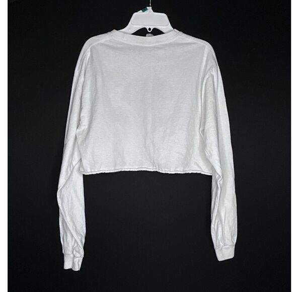 Women's Penn State Cropped Sporty Long Sleeve Tee - M College Football Game Day - Picture 4 of 5